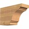 Ekena Millwork Pescadero Smooth Rafter Tail, Western Red Cedar, 5 1/2"W x 10"H x 16"L RFT06X10X16PEC00SWR - alternate 1